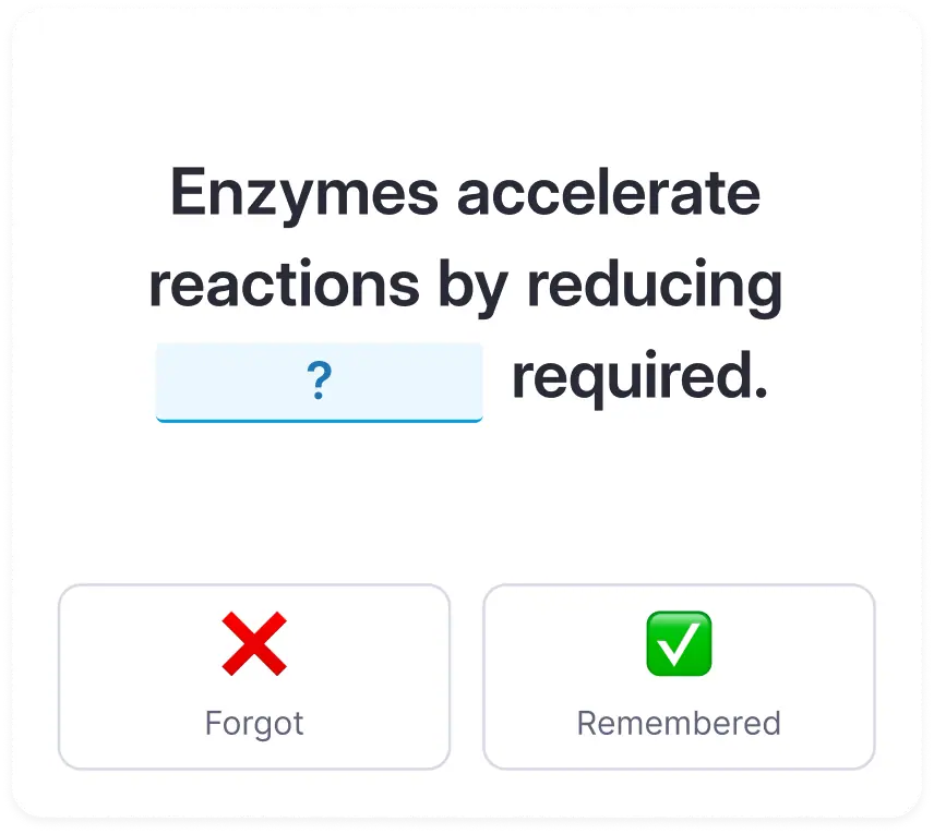 Cloze deletion fill-in-the-blank flashcard example